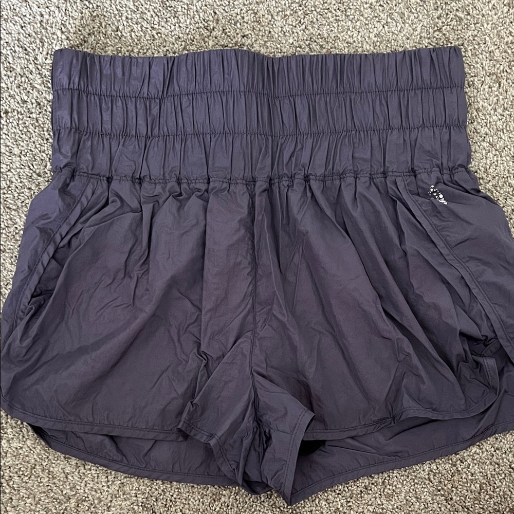 FP Movement by Free People Women's Athletic Shorts in Dark Purple